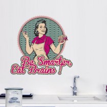 Stickers Eat Brains