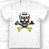 T-shirt Tête de mort Mire TV