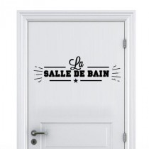 Stickers Homme Bain