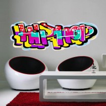 Stickers graffiti hiphop fluo