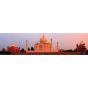 Lé papier peint horizontal le Taj Mahal au coucher du soleil