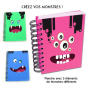 Stickers Créez vos Monstres Cahier