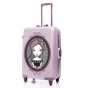 Stickers valise - Parfum d'Amertume - Cadre rose