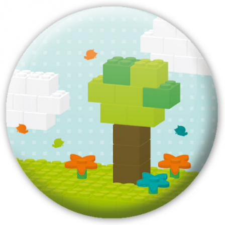 Badge Arbre Game