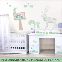 Stickers Cabane Fresque