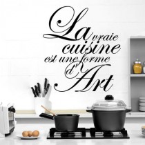 Stickers La vraie cuisine