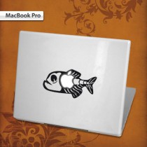 Stickers Mac Piranha