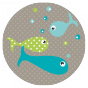 Badge Chanson Poisson