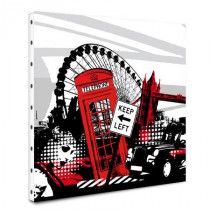 Tableau toile London Graphic