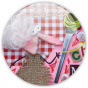 Badge Chez meme rose