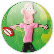 Badge Rugby rose