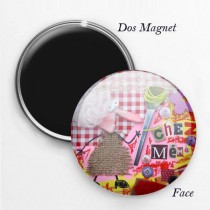 Magnet Chez meme rose2