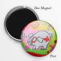 Magnet Green pig