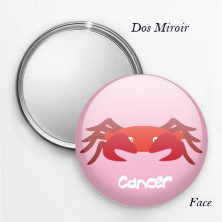 Miroir de poche Cancer