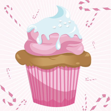 Stickers interrupteur Cupcake