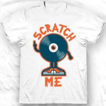 Tee-shirt col rond Scratch me