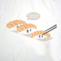 Tee-shirt col V Sushi