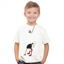 Tee-shirt enfant autruche