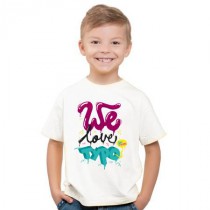 Tee-shirt enfant We love