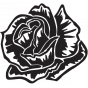 Stickers FLEURS rose1