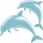 Stickers dauphin