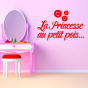 Stickers La Princesse au petit pois