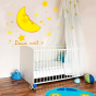 Stickers La lune dort