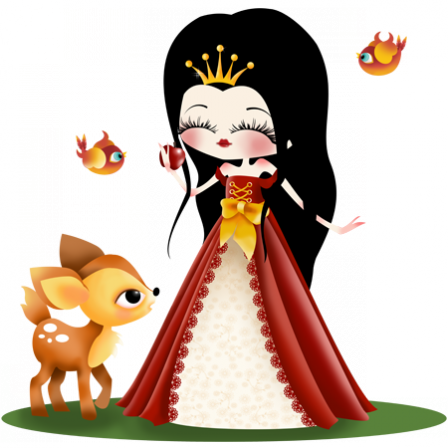 Stickers Les Contes- Blanche Neige