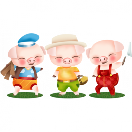 Les 3 petits cochons 
