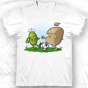Tee-shirt col rond Olive et Tome