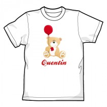 Tee-shirt ourson ballon