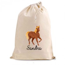 Sac coton cheval