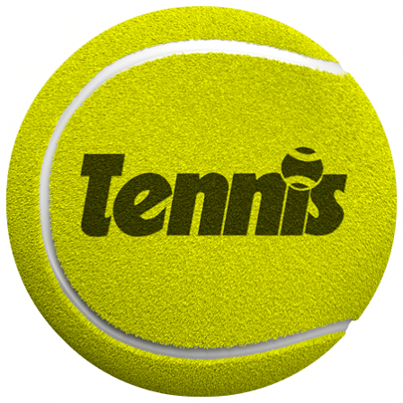 Stickers balle tennis - Stickers Malin