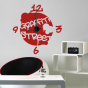 Stickers Horloge Graffiti