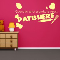 Stickers JE SERAI Patissiere