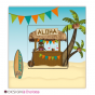 Stickers Interrupteur Aloha Surf