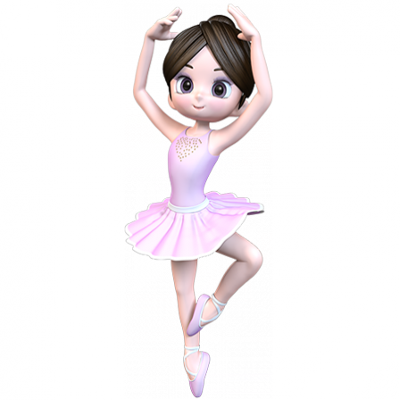 Stickers Adorable danseuse 1