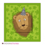 Sticker Interrupteur Lion Party