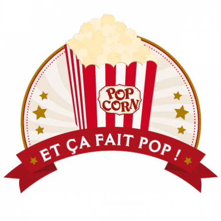 Stickers Bonbon Pop corn