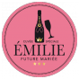 Stickers EVJF Champagne Mariée à personnaliser