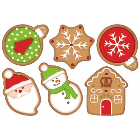 Stickers Biscuit Noël 2