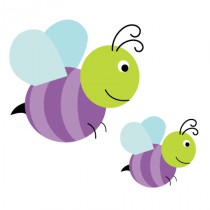 Stickers abeille enfant