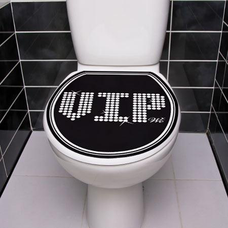 Stickers Toilettes - Stickers Malin