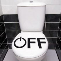 Stickers WC OFF