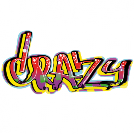 Stickers graffiti crazy