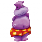 Stickers hippopotame violet