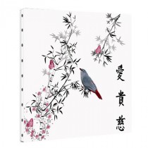 Tableau déco oiseau japan