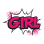 Stickers Pop Girl