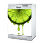 Stickers lave vaisselle citron vert drink